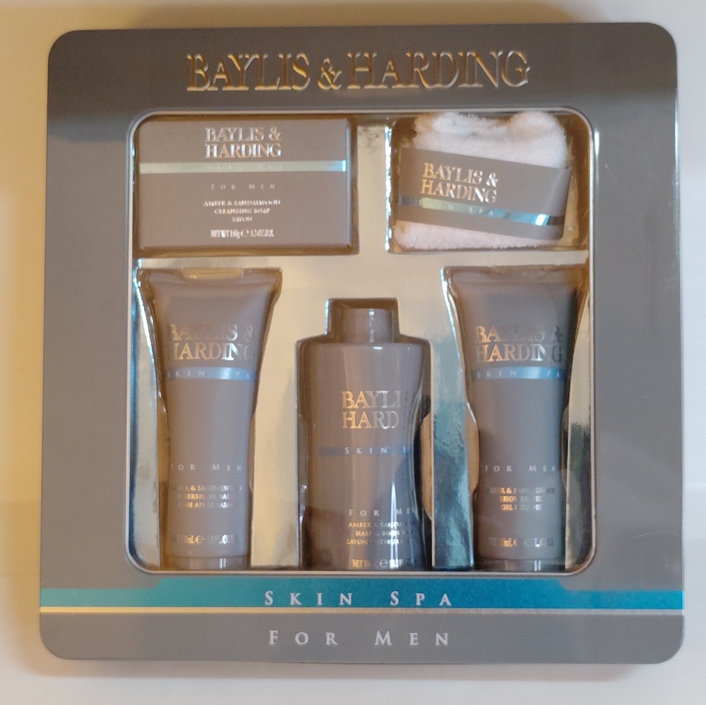 Baylis & Harding Men's Skin Spa Cleanser Set - Gray